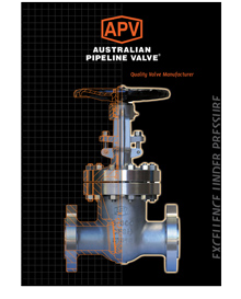 APV-Australian Pipeline Valve - APVAPV Valve Supplier Float and Trunnion Ball Check Gate Globe Plug